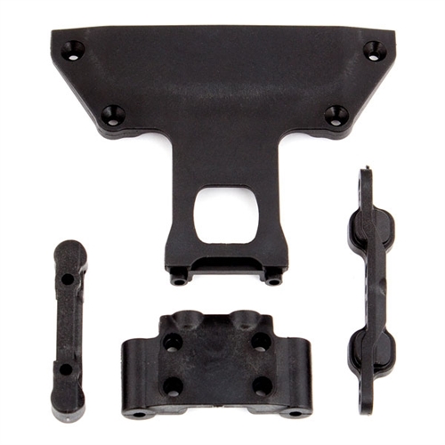 TEAM ASSOCIATED PROSC10/RAT/RE ARM MOUNT/CHASSIS PLATE/BULKHE